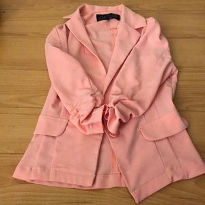 Love Culture Peach Blazer